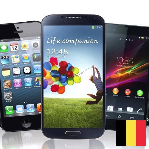 сотовых телефонов из Бельгии