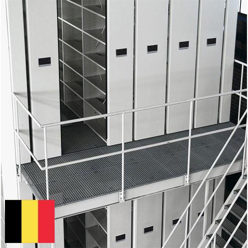 Стеллажи передвижные из Бельгии