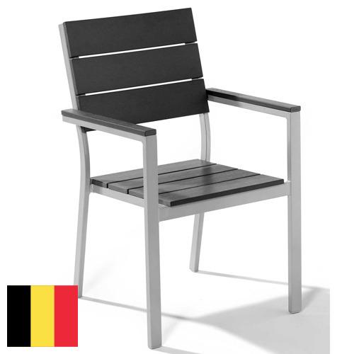 стул металлический из Бельгии