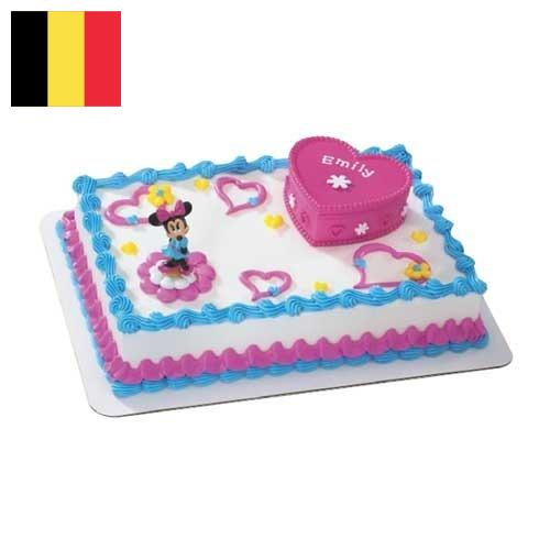 Украшения на торты из Бельгии