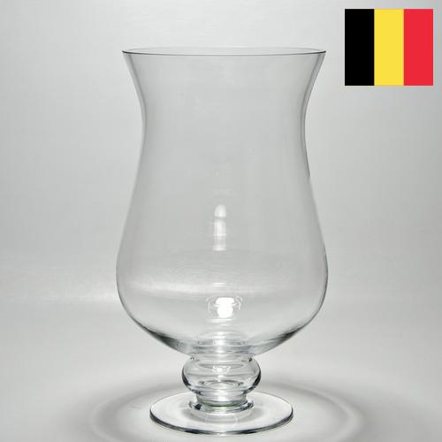 ваза из стекла из Бельгии