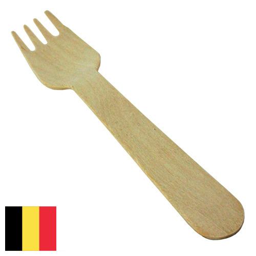 Вилки одноразовые из Бельгии