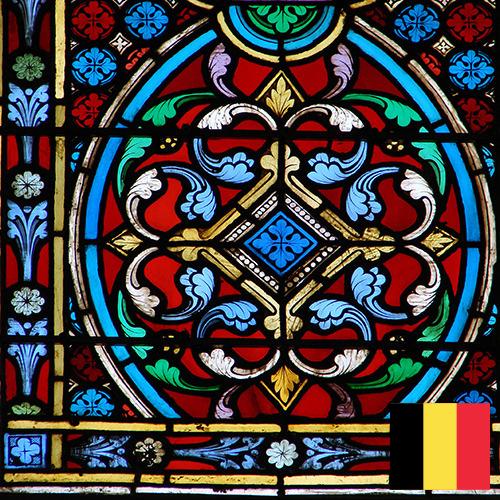 Витражи из Бельгии