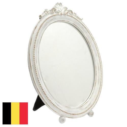 Зеркало настольное из Бельгии