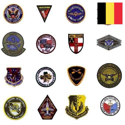 Знаки нагрудные из Бельгии