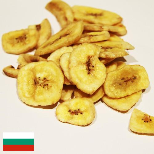 банановые чипсы из Болгарии