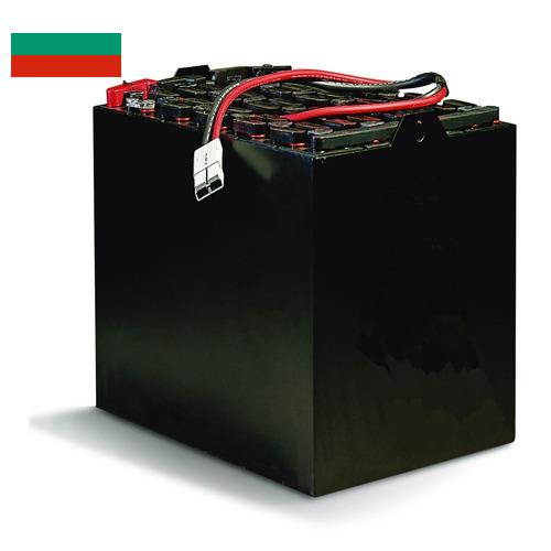 Батареи аккумуляторные тяговые из Болгарии