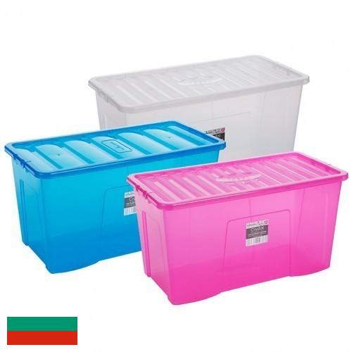 коробка пластиковая из Болгарии