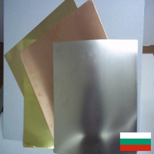 Листы металлические из Болгарии