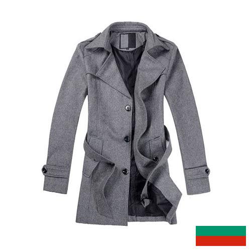 Мужское пальто из Болгарии