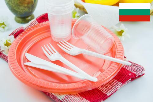 Одноразовая посуда из Болгарии