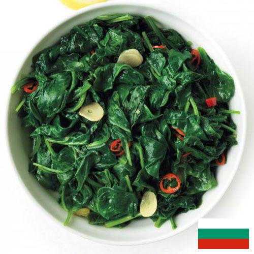 Шпинат из Болгарии