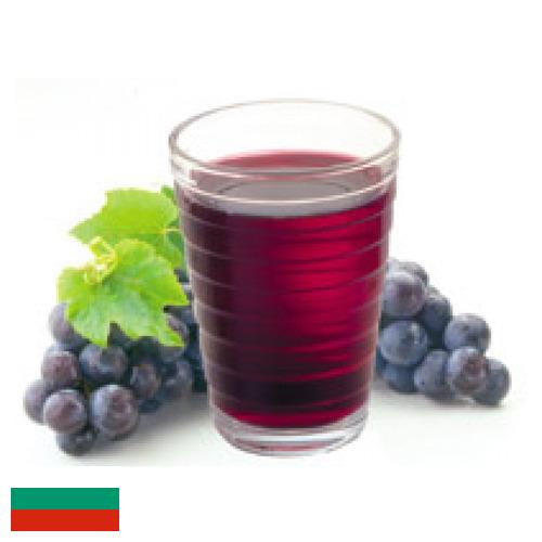 Сок виноградный из Болгарии