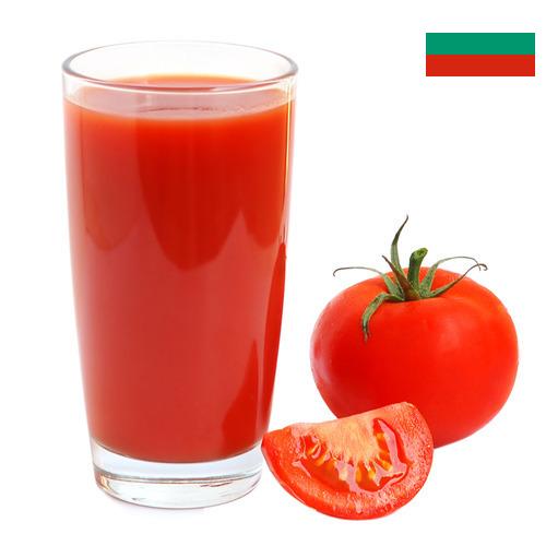 Томатный сок из Болгарии