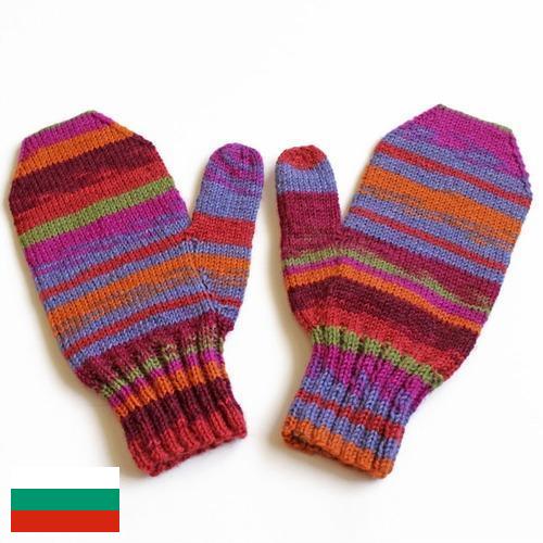 Варежки из Болгарии