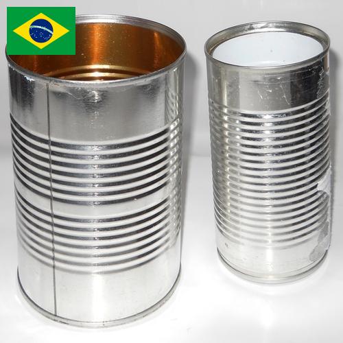 Банки жестяные из Бразилии