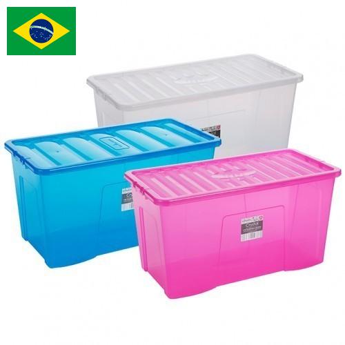 коробка пластиковая из Бразилии