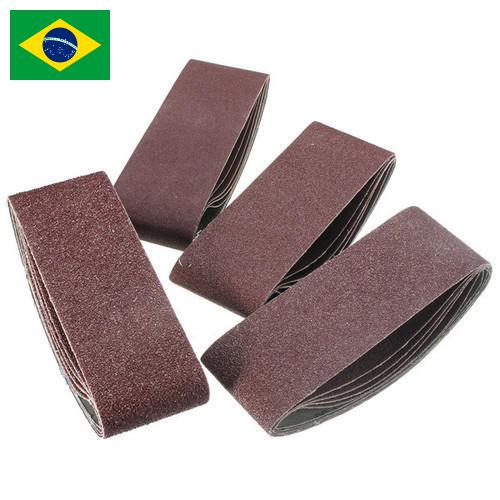 Ленты шлифовальные из Бразилии