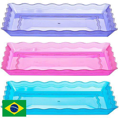 Лотки пластиковые из Бразилии