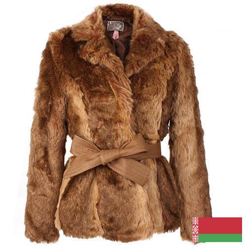 Пальто меховые из Беларуси