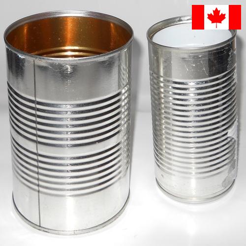 Банки жестяные из Канады