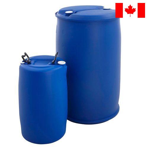 Бочки пластиковые из Канады