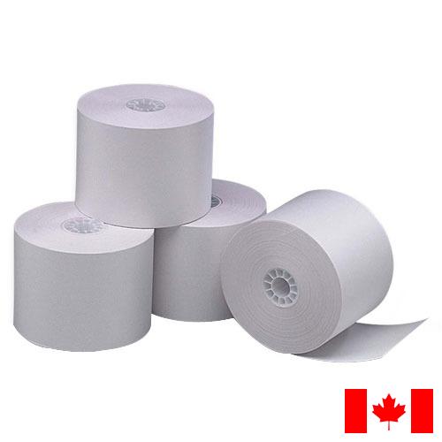 бумага в рулонах из Канады