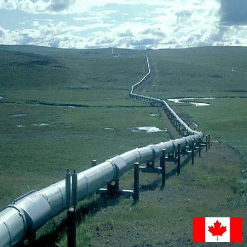 Газовая линия из Канады