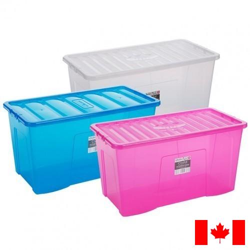 коробка пластиковая из Канады