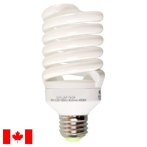 Лампы люминесцентные из Канады