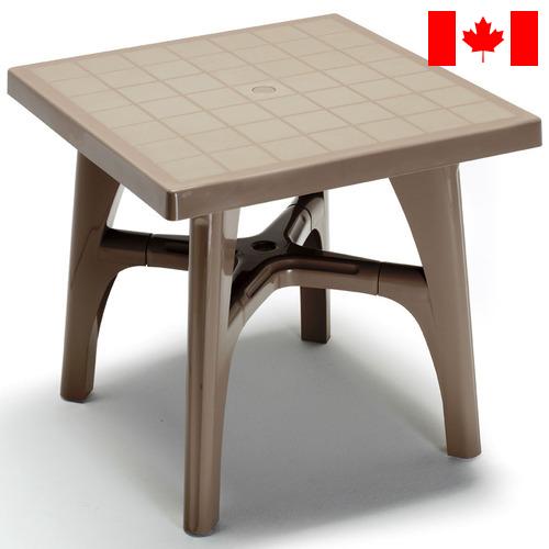 мебель пластмассовая из Канады