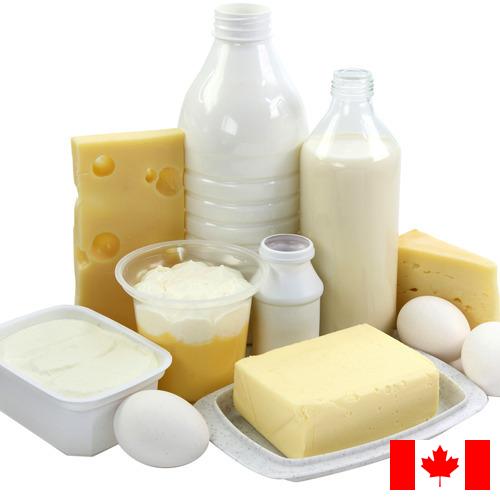 Молочная продукция из Канады