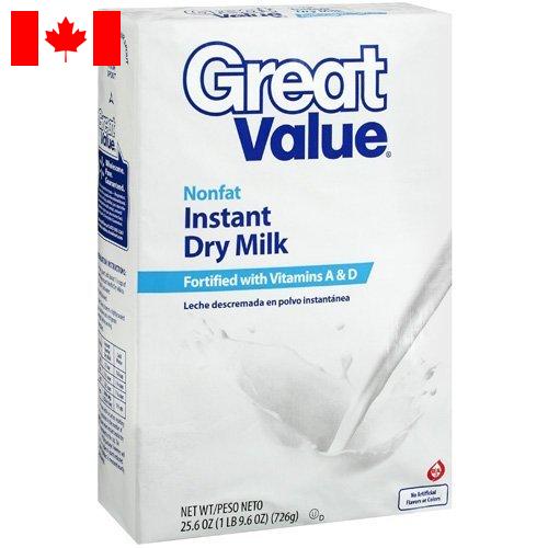 Молоко из Канады