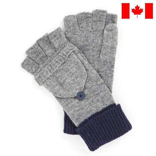 Перчатки трикотажные из Канады