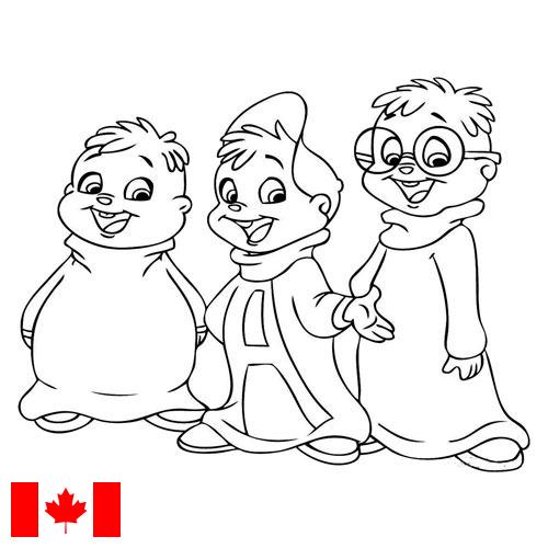 Раскраски из Канады