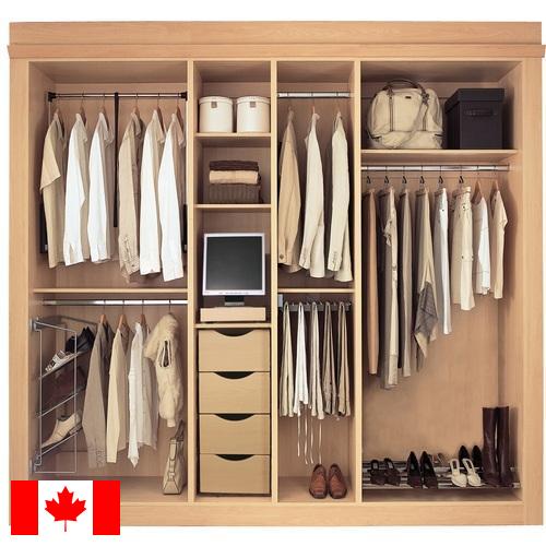 Шкафы гардеробные из Канады