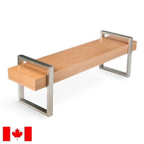 скамья из Канады
