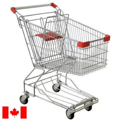 Тележки торговые из Канады