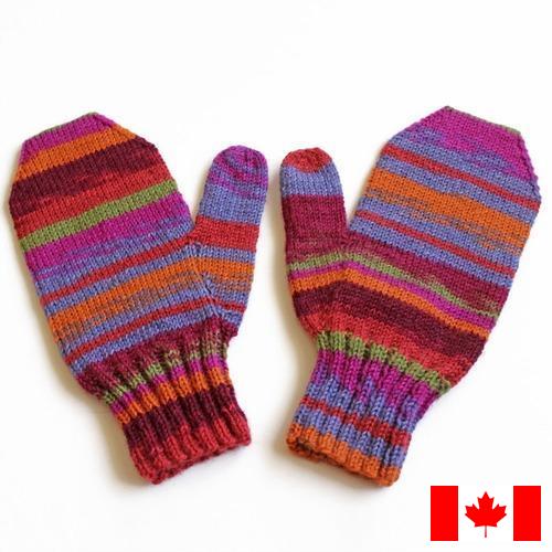 Варежки женские из Канады