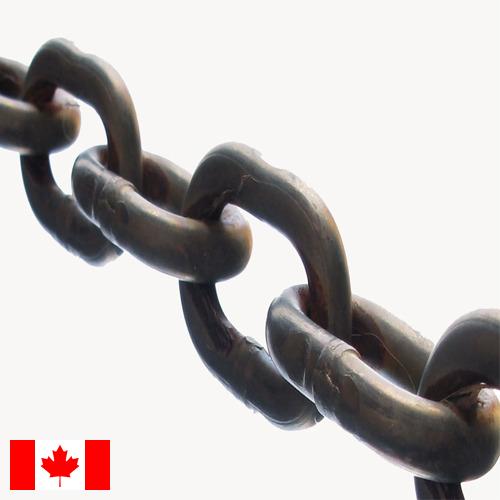 Звенья цепей из Канады