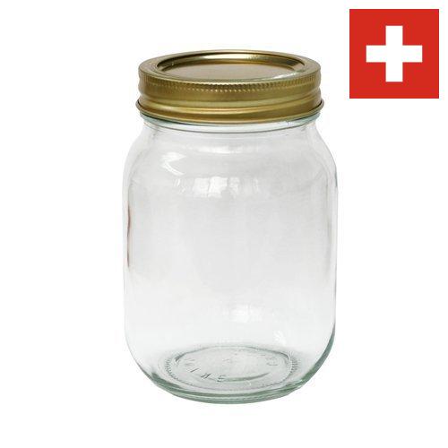 Банки из стекла из Швейцарии