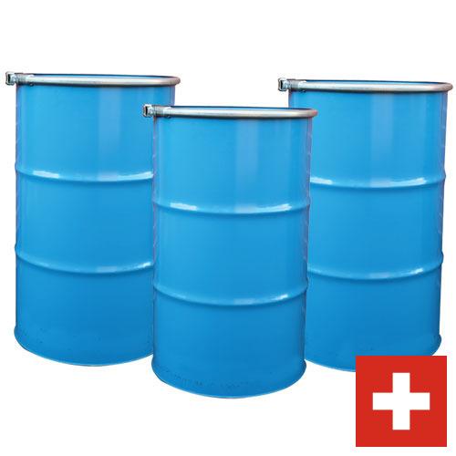 Бочки металлические из Швейцарии