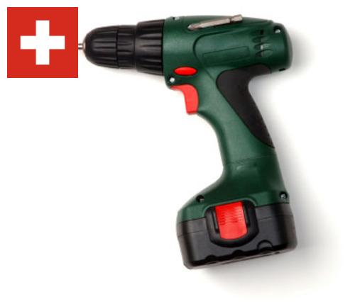 Дрель аккумуляторная из Швейцарии