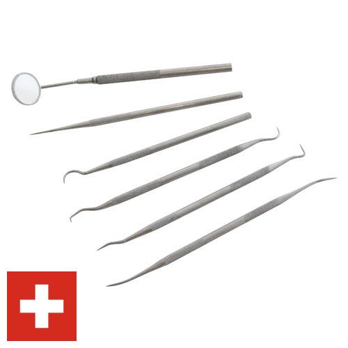 Инструменты стоматологические из Швейцарии
