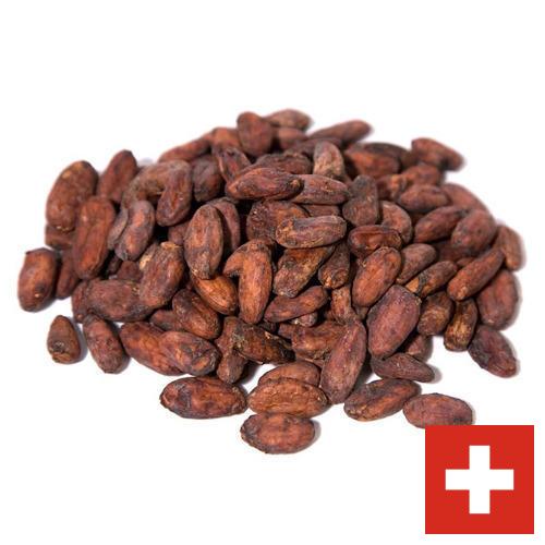 какао-бобы из Швейцарии