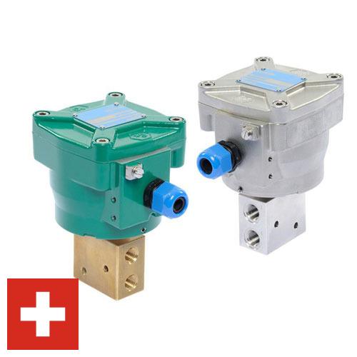 Клапаны с электромагнитным управлением из Швейцарии