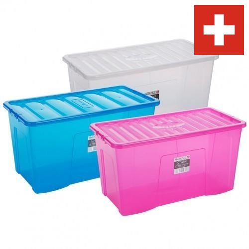 коробка пластиковая из Швейцарии