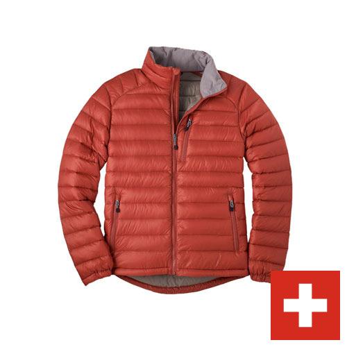 куртка пуховая из Швейцарии