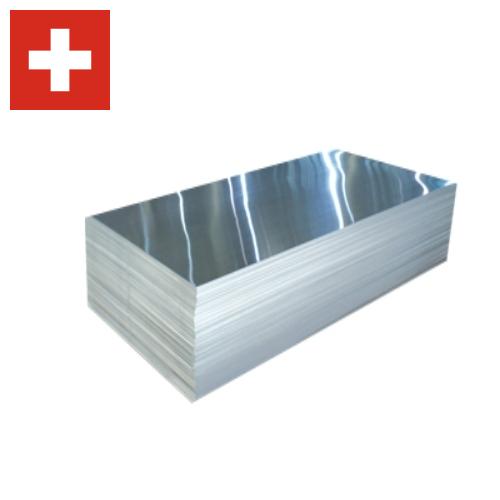 Листы алюминиевые из Швейцарии