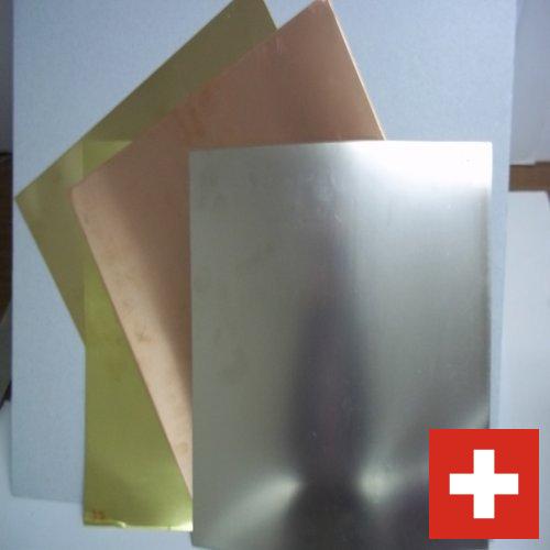 Листы металлические из Швейцарии